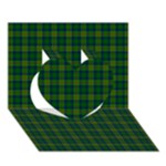 Cranstoun Tartan Heart 3D Greeting Card (7x5)