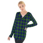 Gordon Tartan Women s Tie Up Tee