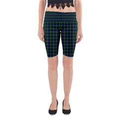 Gordon Tartan Yoga Cropped Leggings from ArtsNow.com