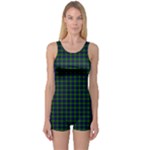 Gordon Tartan One Piece Boyleg Swimsuit