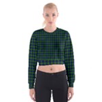 Gordon Tartan Women s Cropped Sweatshirt