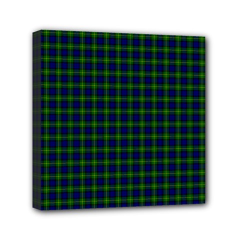 Gordon Tartan Mini Canvas 6  x 6  (Stretched) from ArtsNow.com