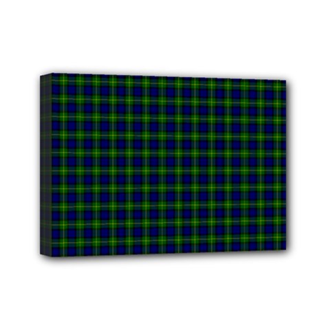 Gordon Tartan Mini Canvas 7  x 5  (Stretched) from ArtsNow.com