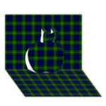 Gordon Tartan Apple 3D Greeting Card (7x5)