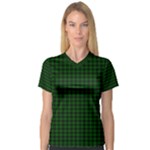 Graham Tartan Women s V-Neck Sport Mesh Tee