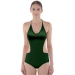 Graham Tartan Cut-Out One Piece Swimsuit