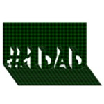 Graham Tartan #1 DAD 3D Greeting Card (8x4)