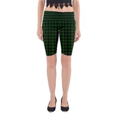 Gunn Tartan Yoga Cropped Leggings from ArtsNow.com