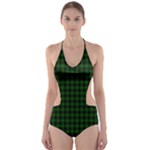 Gunn Tartan Cut-Out One Piece Swimsuit