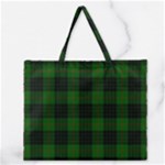 Gunn Tartan Zipper Large Tote Bag