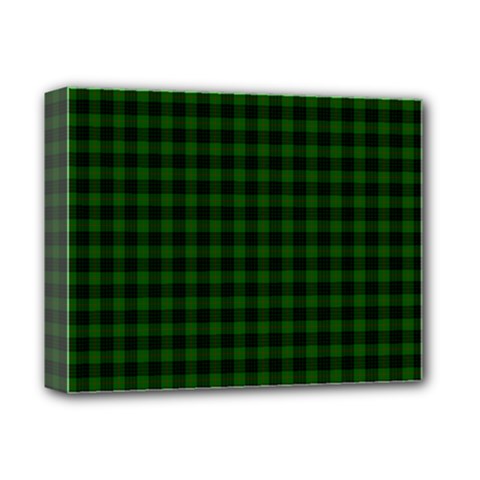 Gunn Tartan Deluxe Canvas 14  x 11  (Stretched) from ArtsNow.com