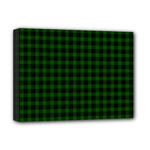 Gunn Tartan Deluxe Canvas 16  x 12  (Stretched) from ArtsNow.com