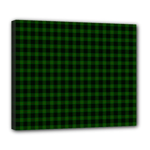 Gunn Tartan Deluxe Canvas 24  x 20  (Stretched) from ArtsNow.com