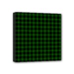 Gunn Tartan Mini Canvas 4  x 4  (Stretched)