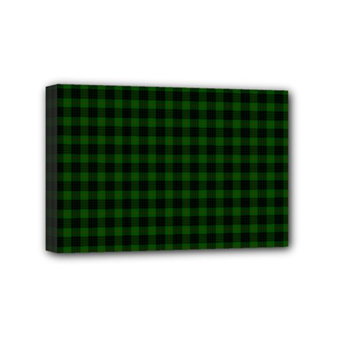 Gunn Tartan Mini Canvas 6  x 4  (Stretched) from ArtsNow.com