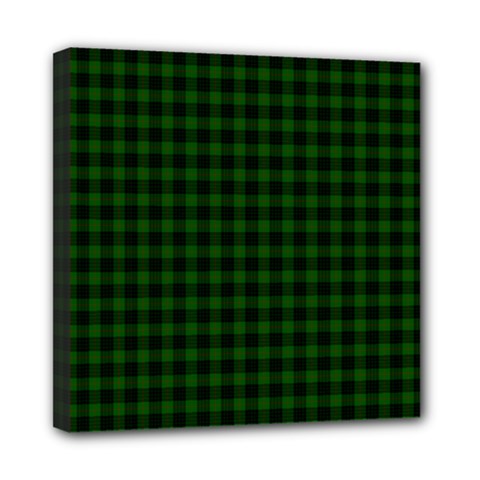 Gunn Tartan Mini Canvas 8  x 8  (Stretched) from ArtsNow.com
