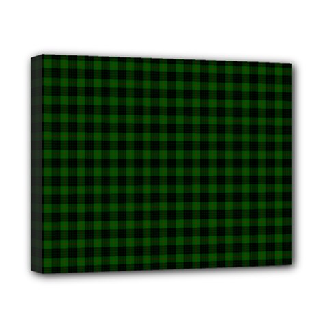 Gunn Tartan Canvas 10  x 8  (Stretched) from ArtsNow.com