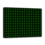 Gunn Tartan Canvas 16  x 12  (Stretched)