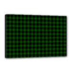 Gunn Tartan Canvas 18  x 12  (Stretched)