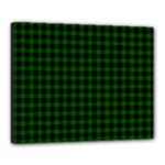 Gunn Tartan Canvas 20  x 16  (Stretched)