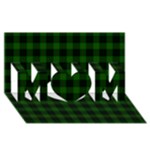 Gunn Tartan MOM 3D Greeting Card (8x4)