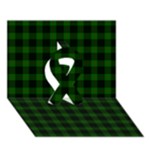 Gunn Tartan Ribbon 3D Greeting Card (7x5)