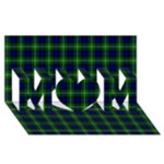 Lamont Tartan MOM 3D Greeting Card (8x4)