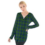 Lauder Tartan Women s Tie Up Tee