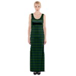 Lauder Tartan Maxi Thigh Split Dress