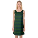 Lauder Tartan Sleeveless Satin Nightdress