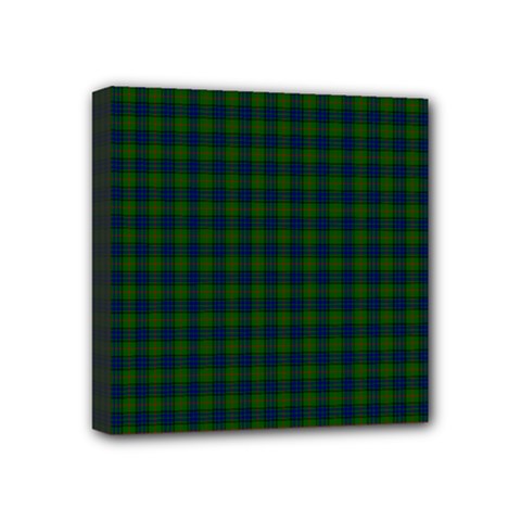 Lauder Tartan Mini Canvas 4  x 4  (Stretched) from ArtsNow.com