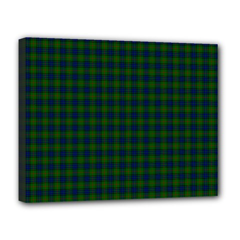 Lauder Tartan Canvas 14  x 11  (Stretched) from ArtsNow.com