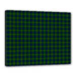 Lauder Tartan Canvas 20  x 16  (Stretched)