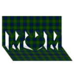 Lauder Tartan MOM 3D Greeting Card (8x4)