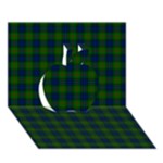 Lauder Tartan Apple 3D Greeting Card (7x5)