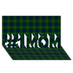Lauder Tartan #1 MOM 3D Greeting Cards (8x4)