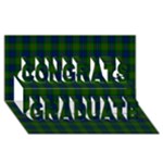Lauder Tartan Congrats Graduate 3D Greeting Card (8x4)