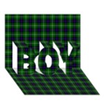 MacDonald of the Isles Tartan BOY 3D Greeting Card (7x5)