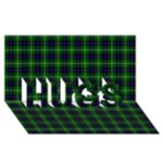 MacDonald of the Isles Tartan HUGS 3D Greeting Card (8x4)