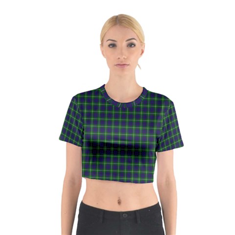 MacIntyre Tartan Cotton Crop Top from ArtsNow.com