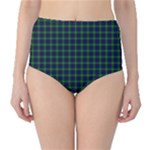 MacIntyre Tartan High-Waist Bikini Bottoms