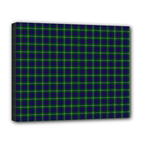 MacIntyre Tartan Deluxe Canvas 20  x 16  (Stretched) from ArtsNow.com