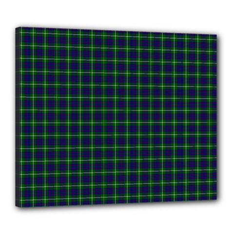 MacIntyre Tartan Canvas 24  x 20  (Stretched) from ArtsNow.com