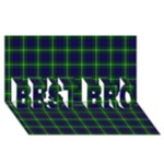MacIntyre Tartan BEST BRO 3D Greeting Card (8x4)