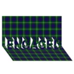 MacIntyre Tartan ENGAGED 3D Greeting Card (8x4)