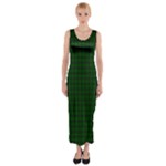 MacLean Tartan Fitted Maxi Dress