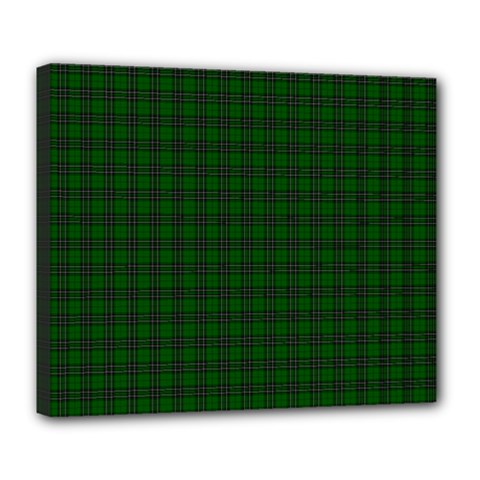 MacLean Tartan Deluxe Canvas 24  x 20  (Stretched) from ArtsNow.com