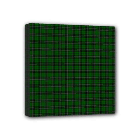 MacLean Tartan Mini Canvas 4  x 4  (Stretched) from ArtsNow.com