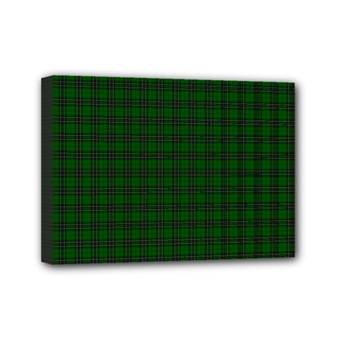 MacLean Tartan Mini Canvas 7  x 5  (Stretched) from ArtsNow.com