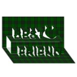 MacLean Tartan Best Friends 3D Greeting Card (8x4)